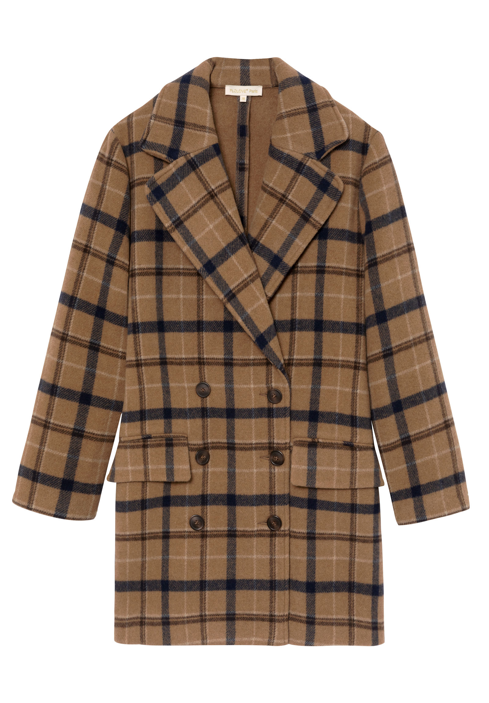 Manteau Mastroianni tartan