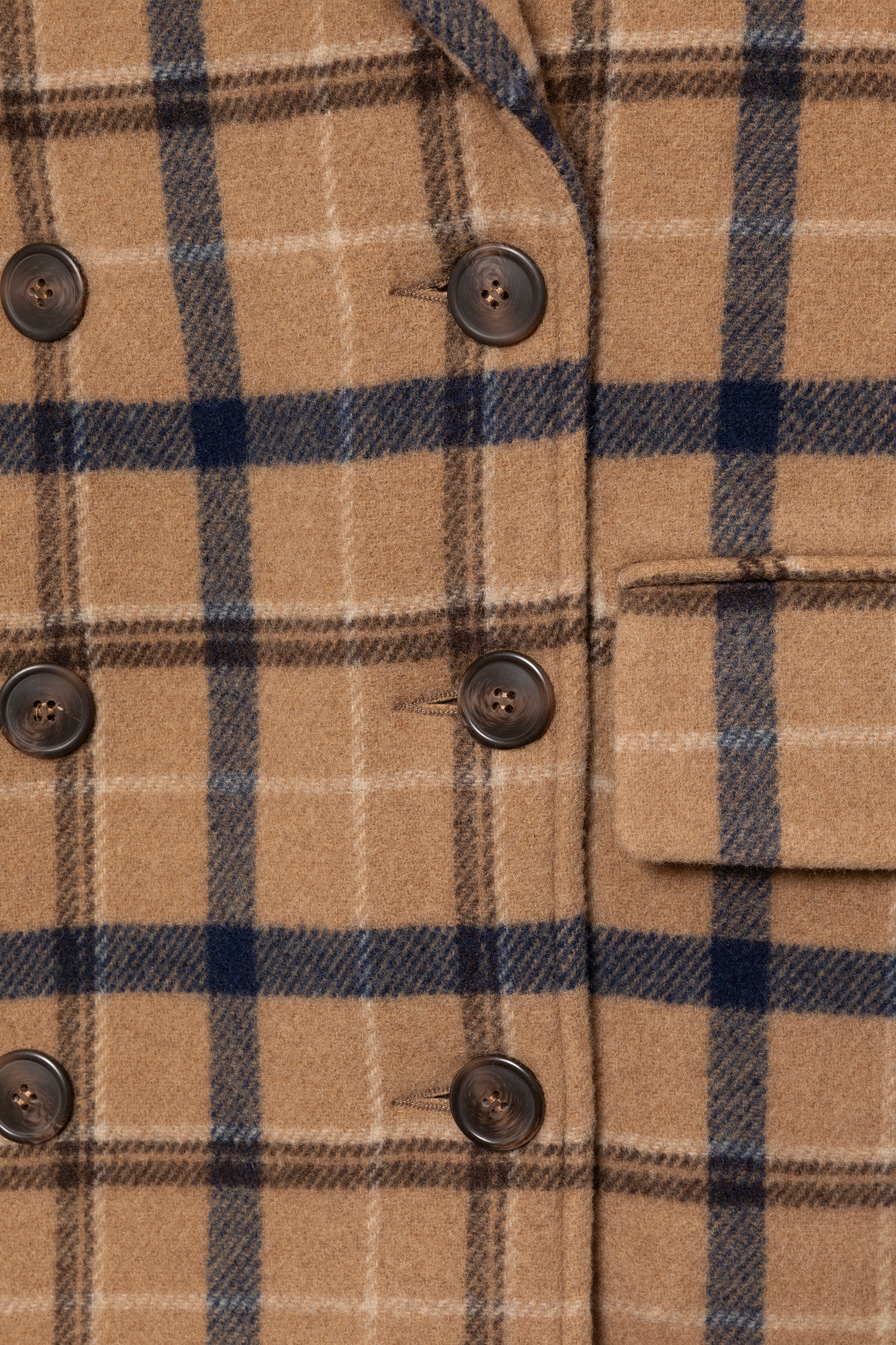 Manteau Mastroianni tartan