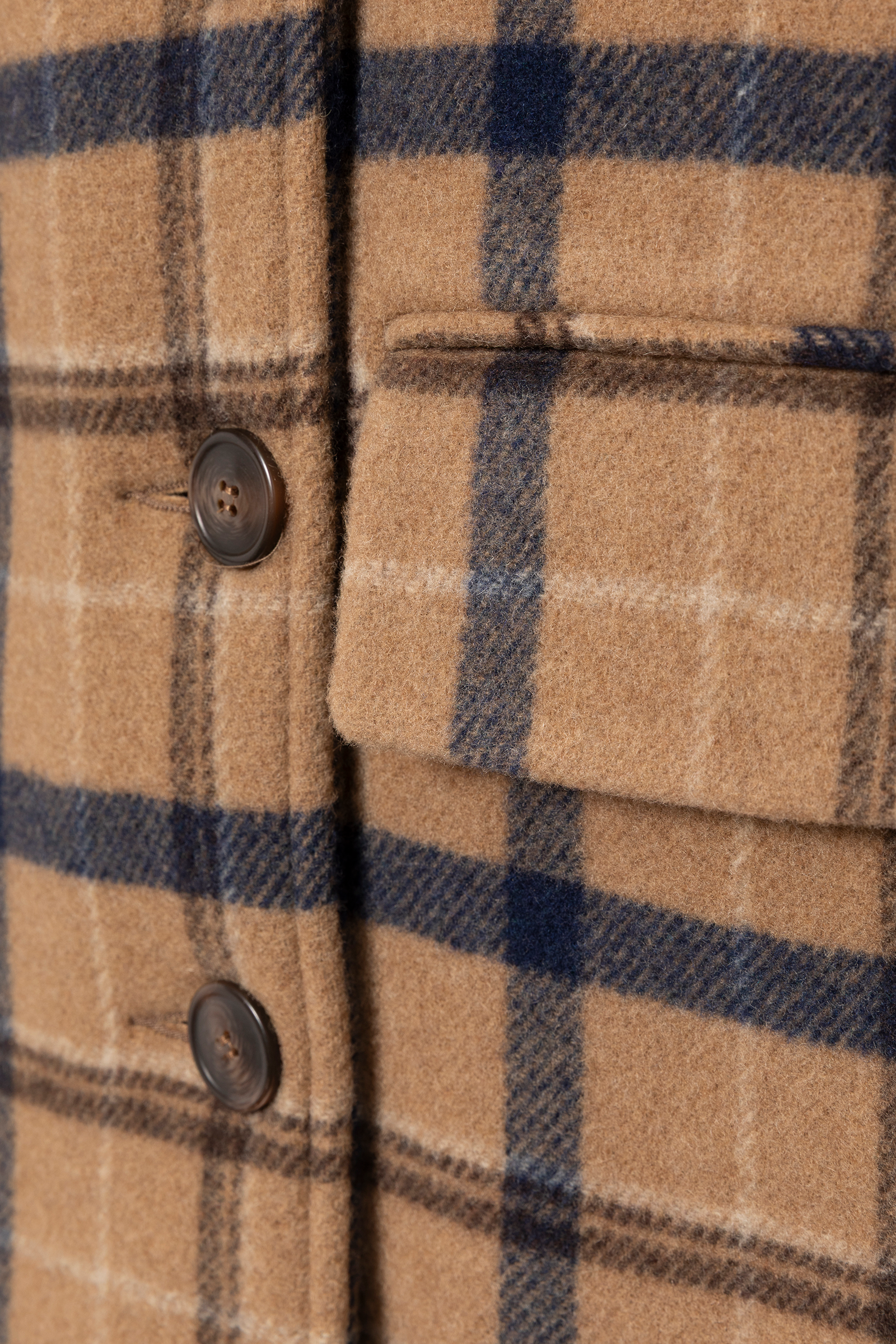 Manteau Mastroianni tartan