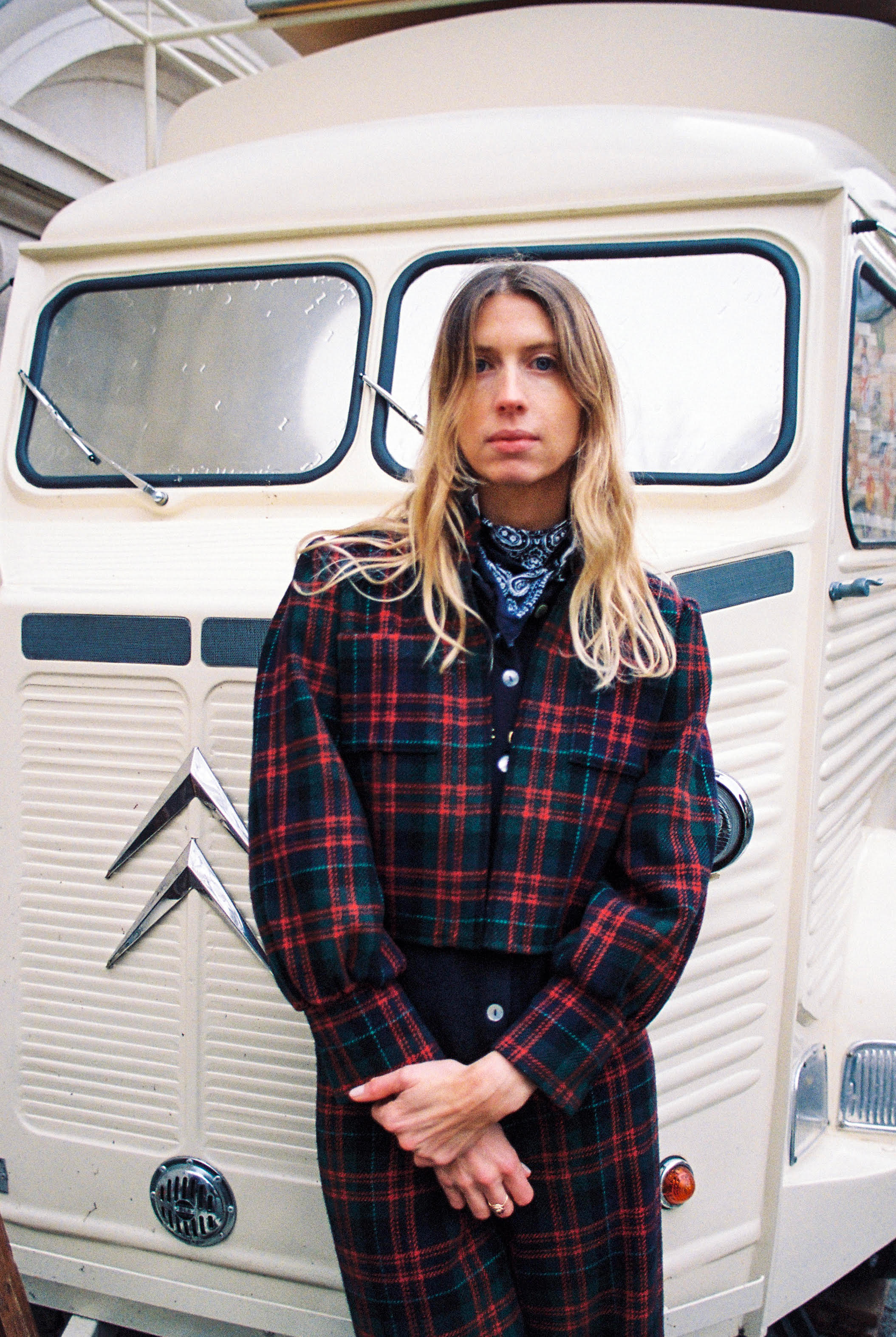 Flower Girl Scottish tartan jacket