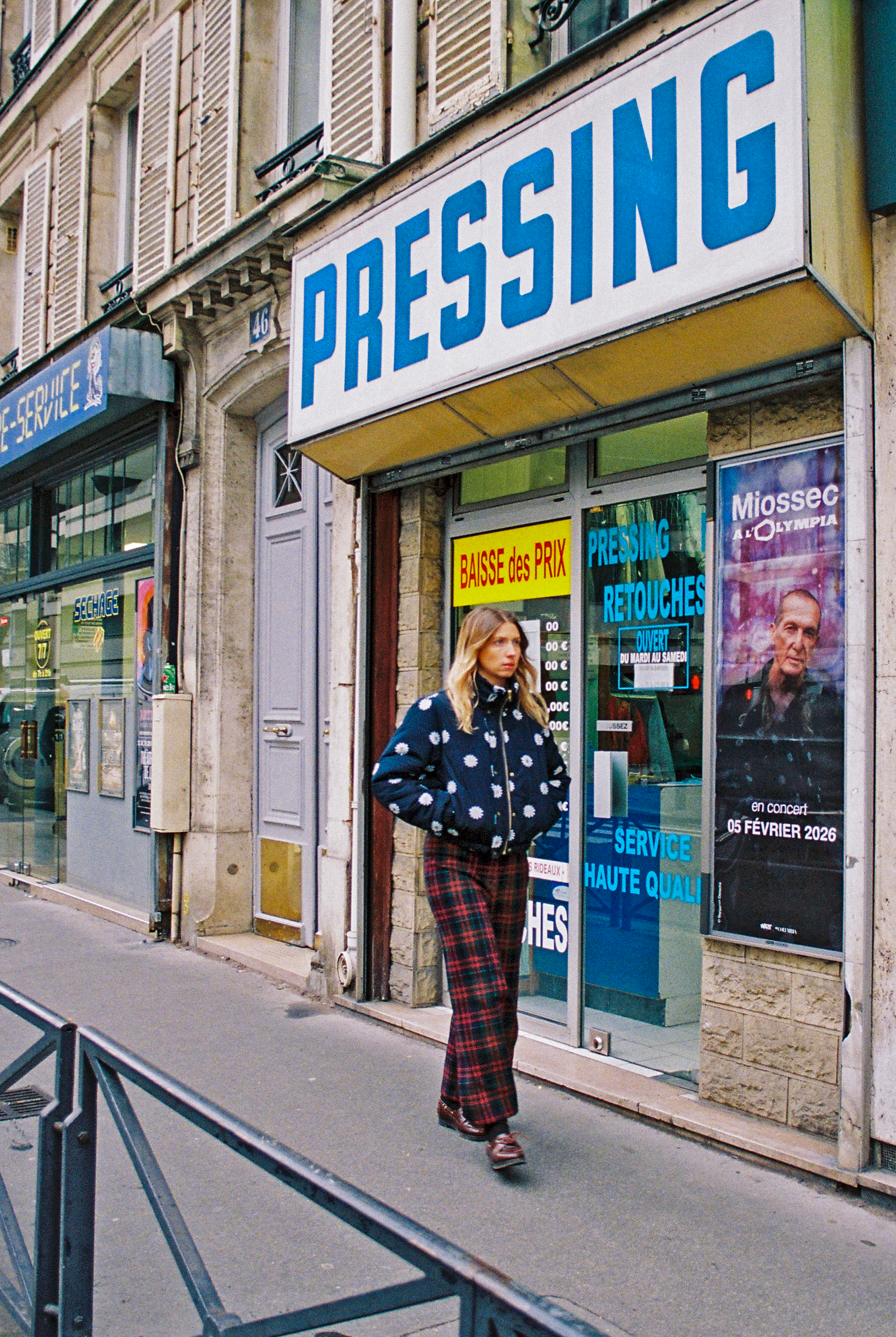 Romy Scottish tartan trousers