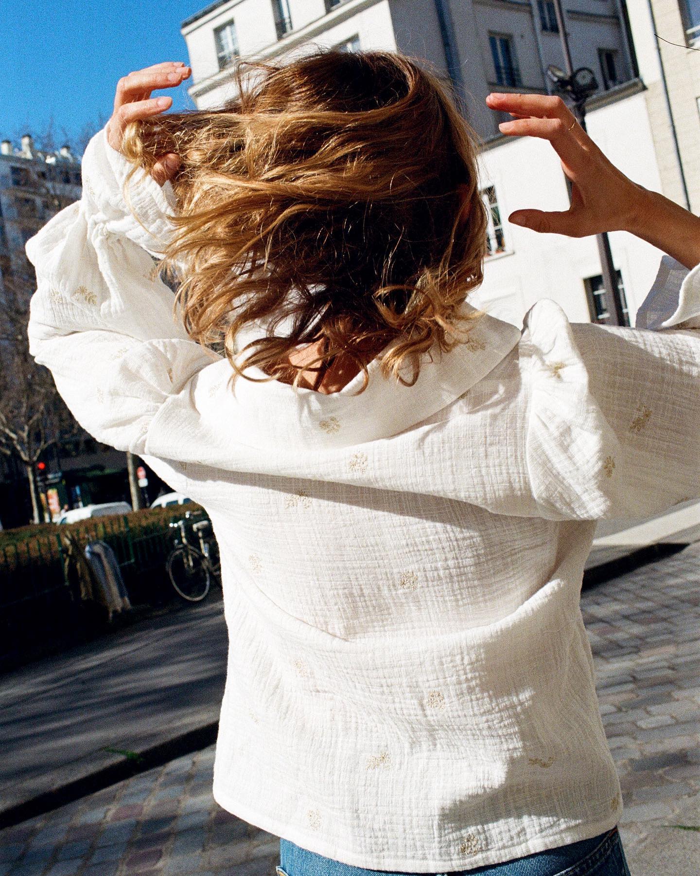 Chemise Gypsy blanche