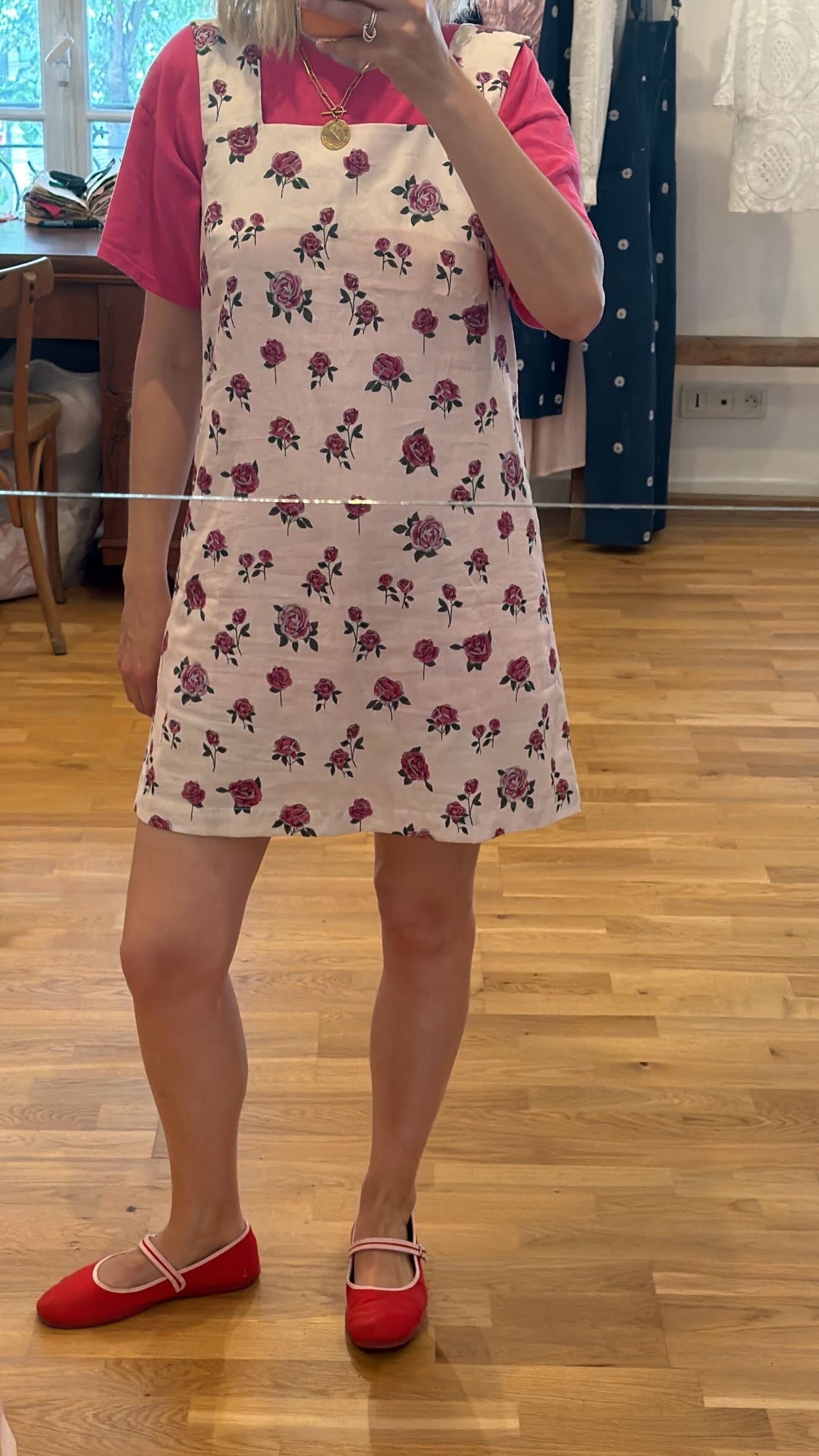 Robe Sixties écru