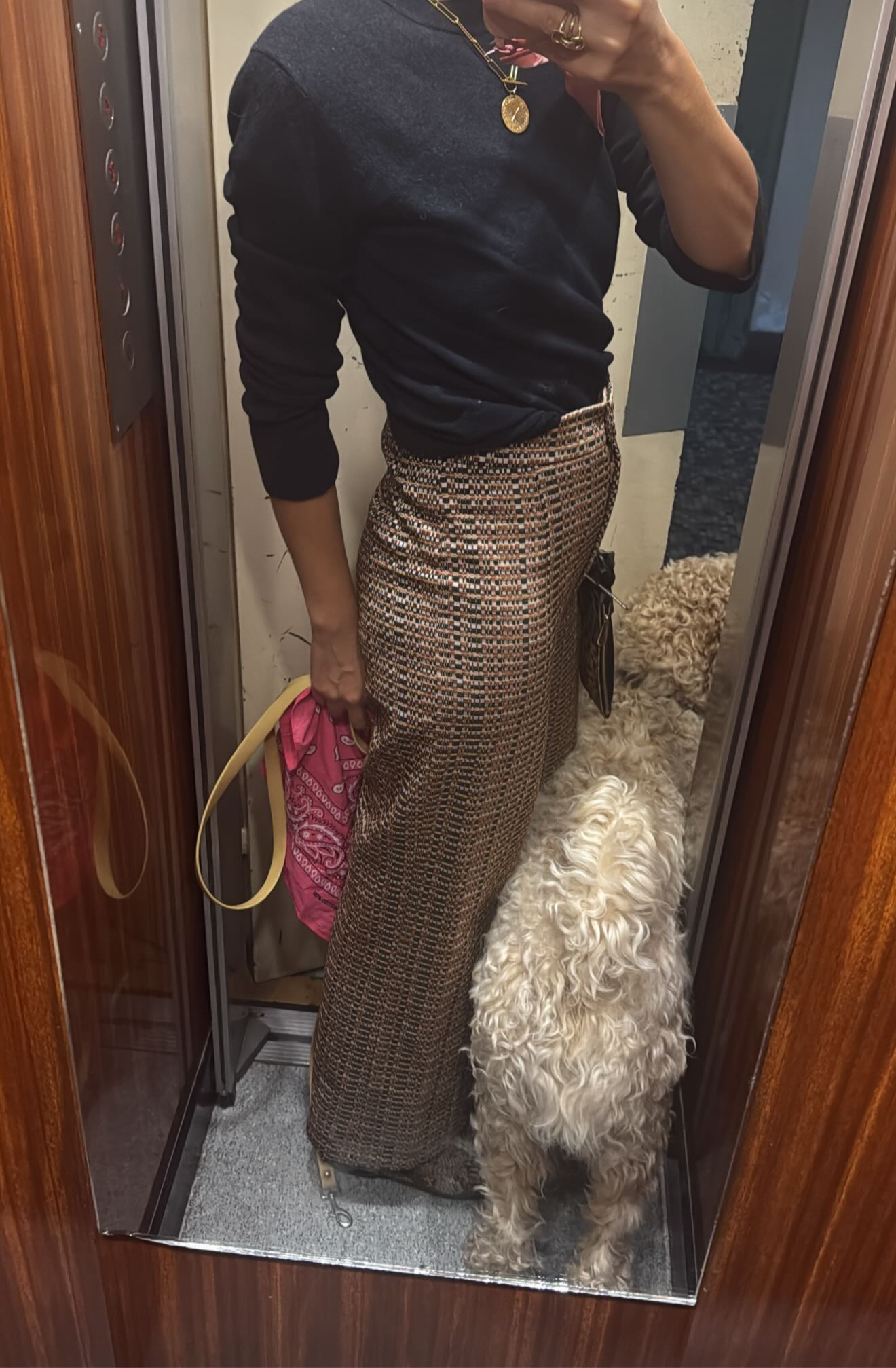 Pantalon Romy pied de poule
