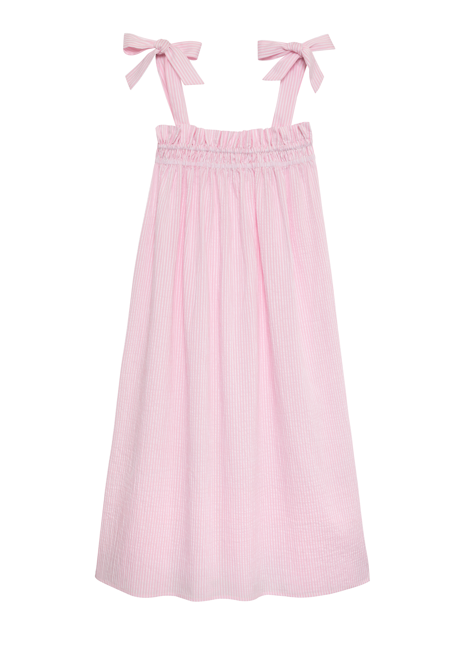 Robe Devendra rayures rose