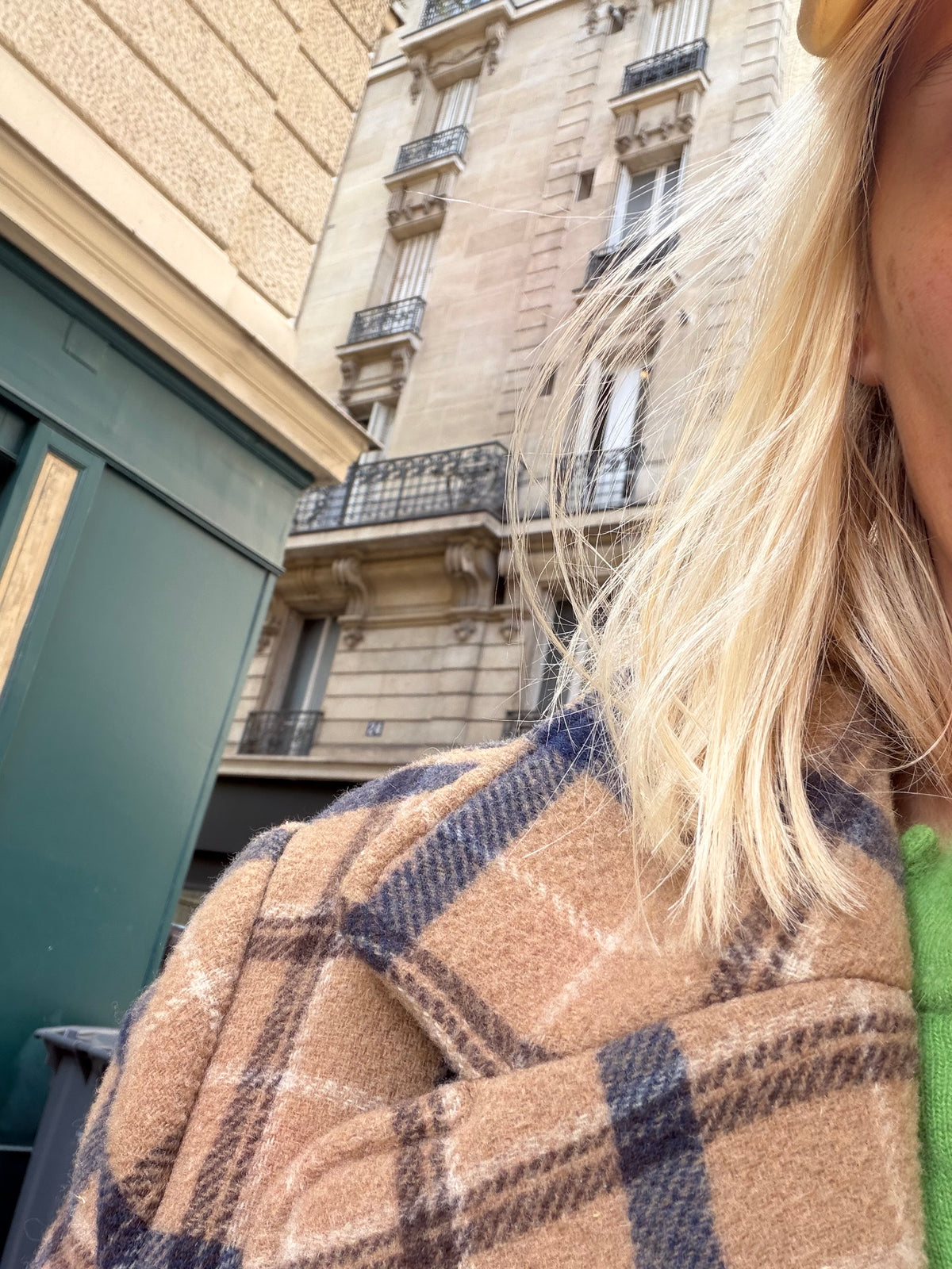 Manteau Mastroianni tartan