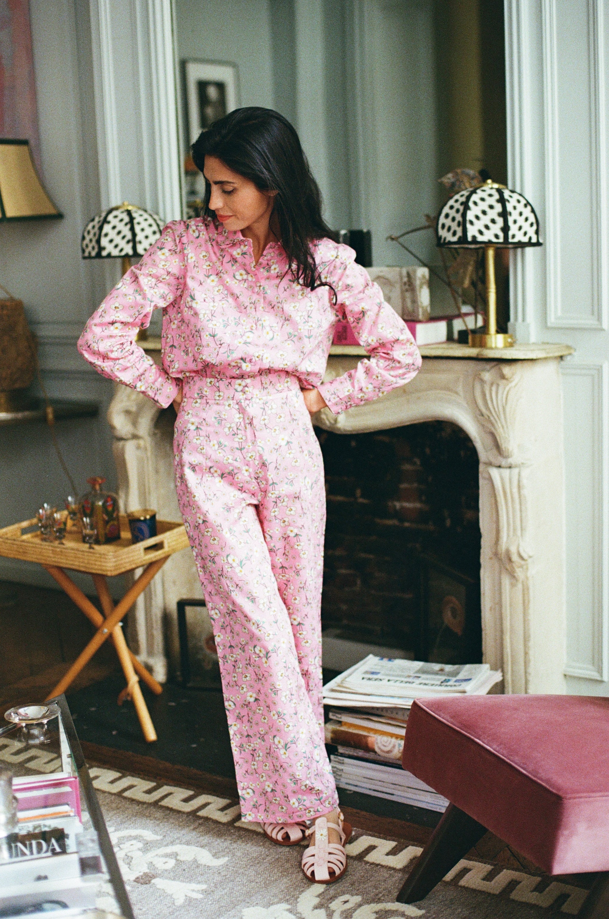 Pink liberty Romy pants