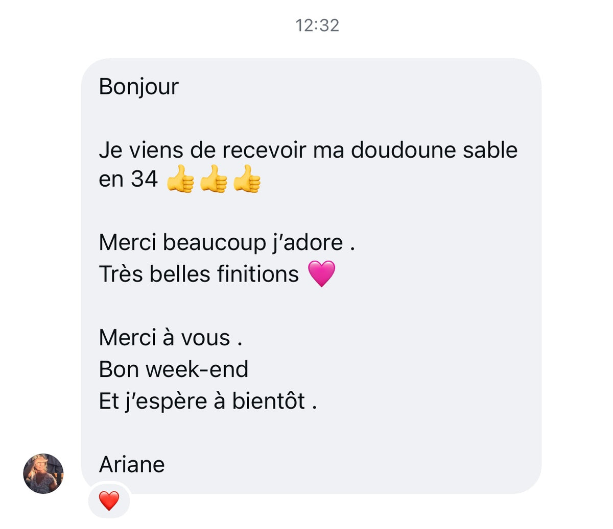 Doudoune sable