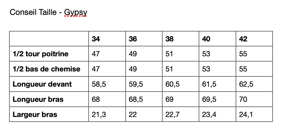 Chemise Gypsy rayures rose