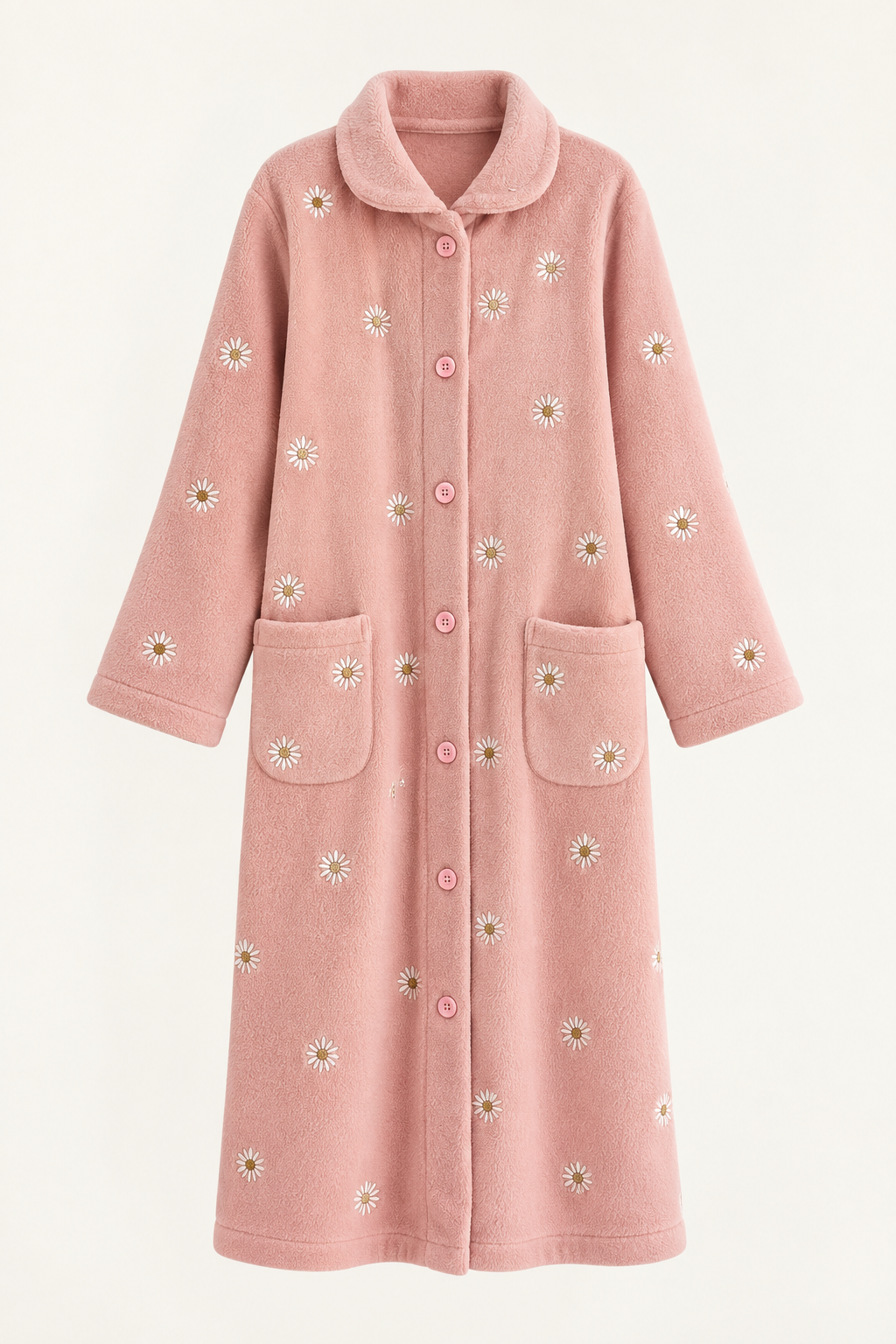 Robe de chambre rose