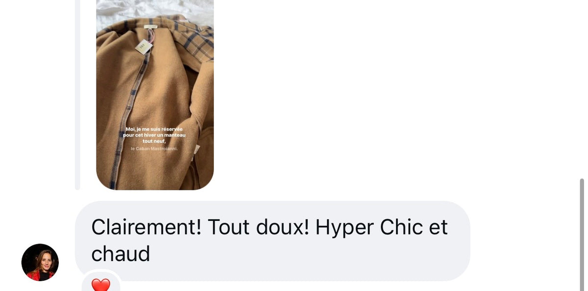 Manteau Mastroianni