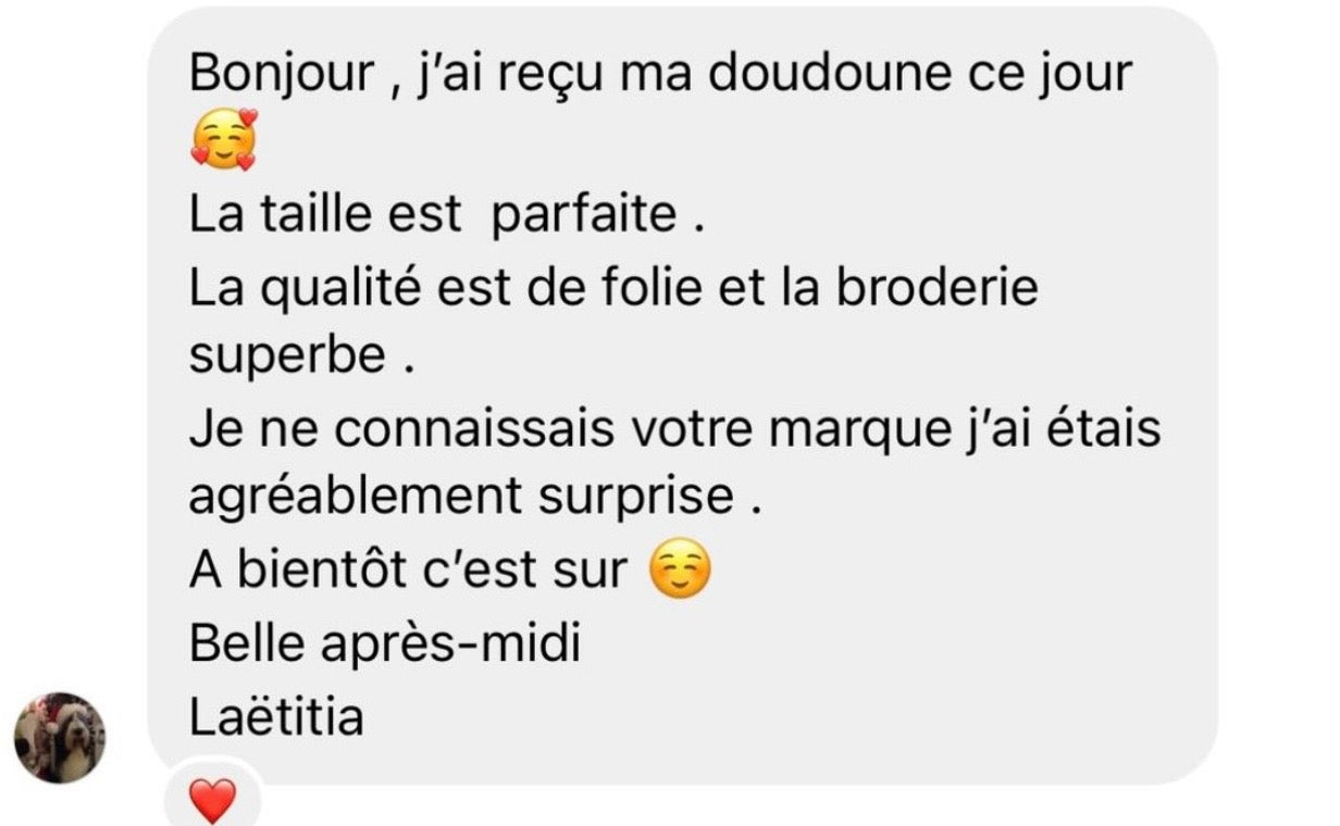Doudoune marine