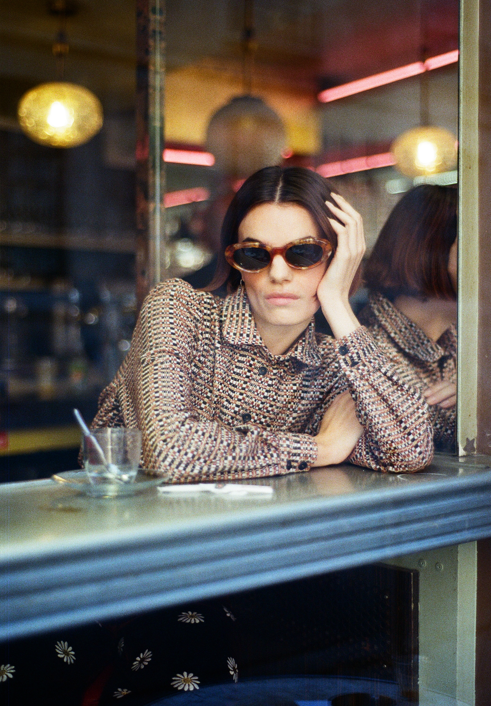 Chemise Vic pied de poule