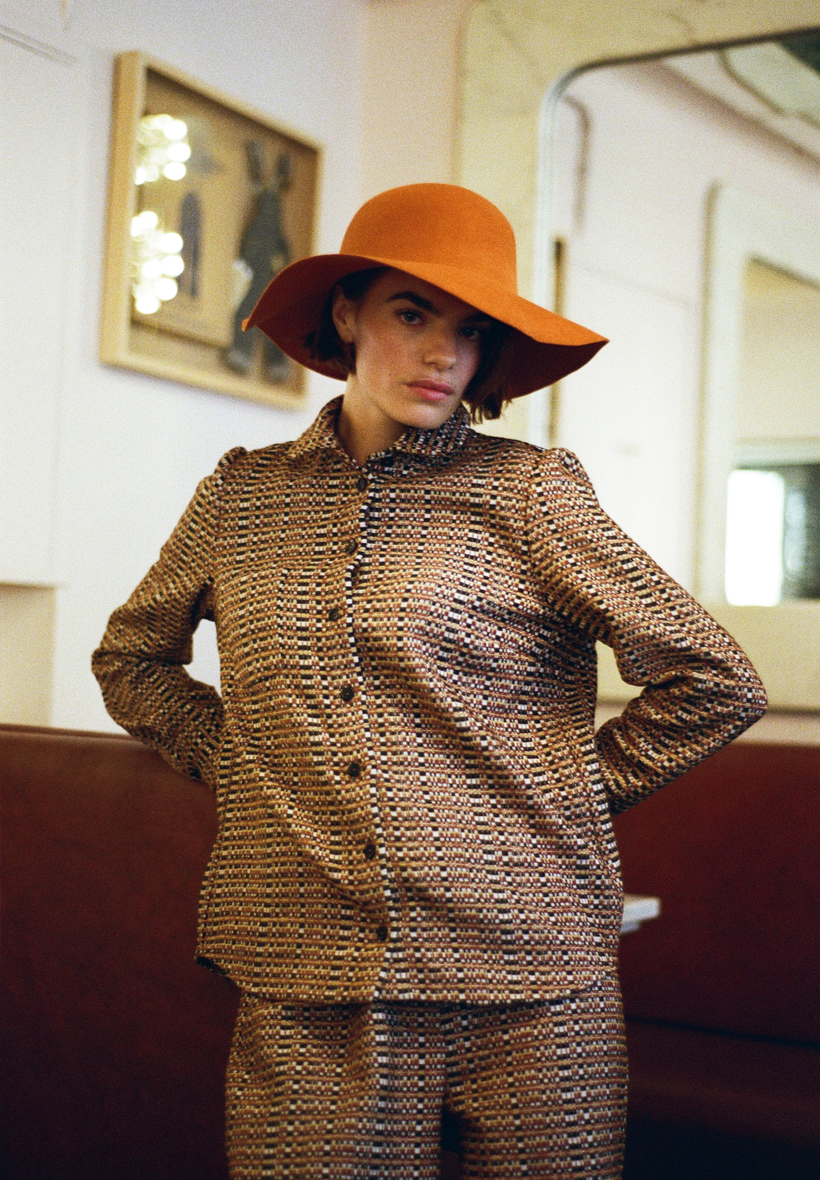 Chemise Vic pied de poule