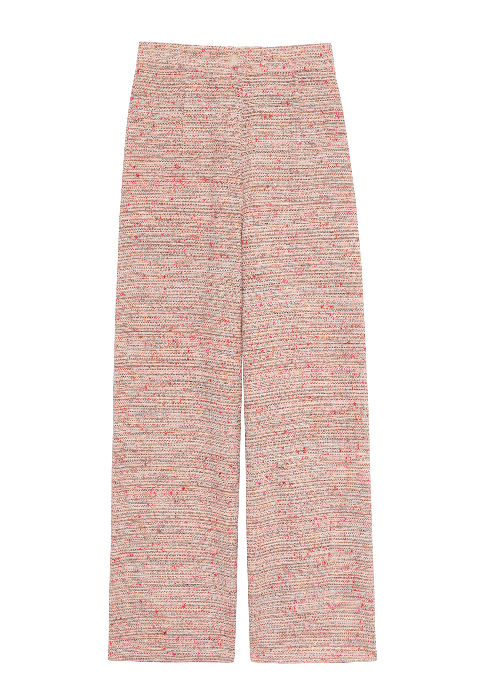 Pantalon Romy tweed rose pâle