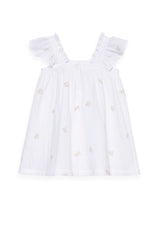 Children's embroidered Pepita dress