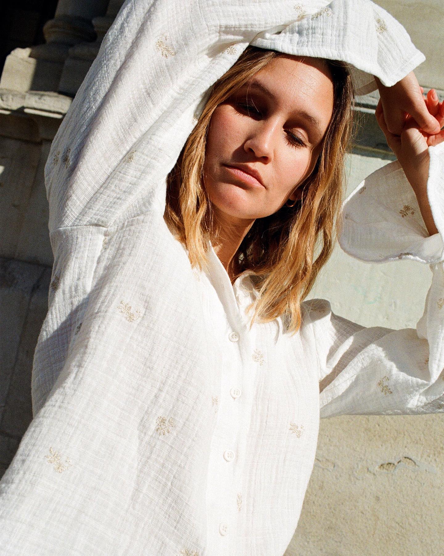 Chemise Gypsy blanche