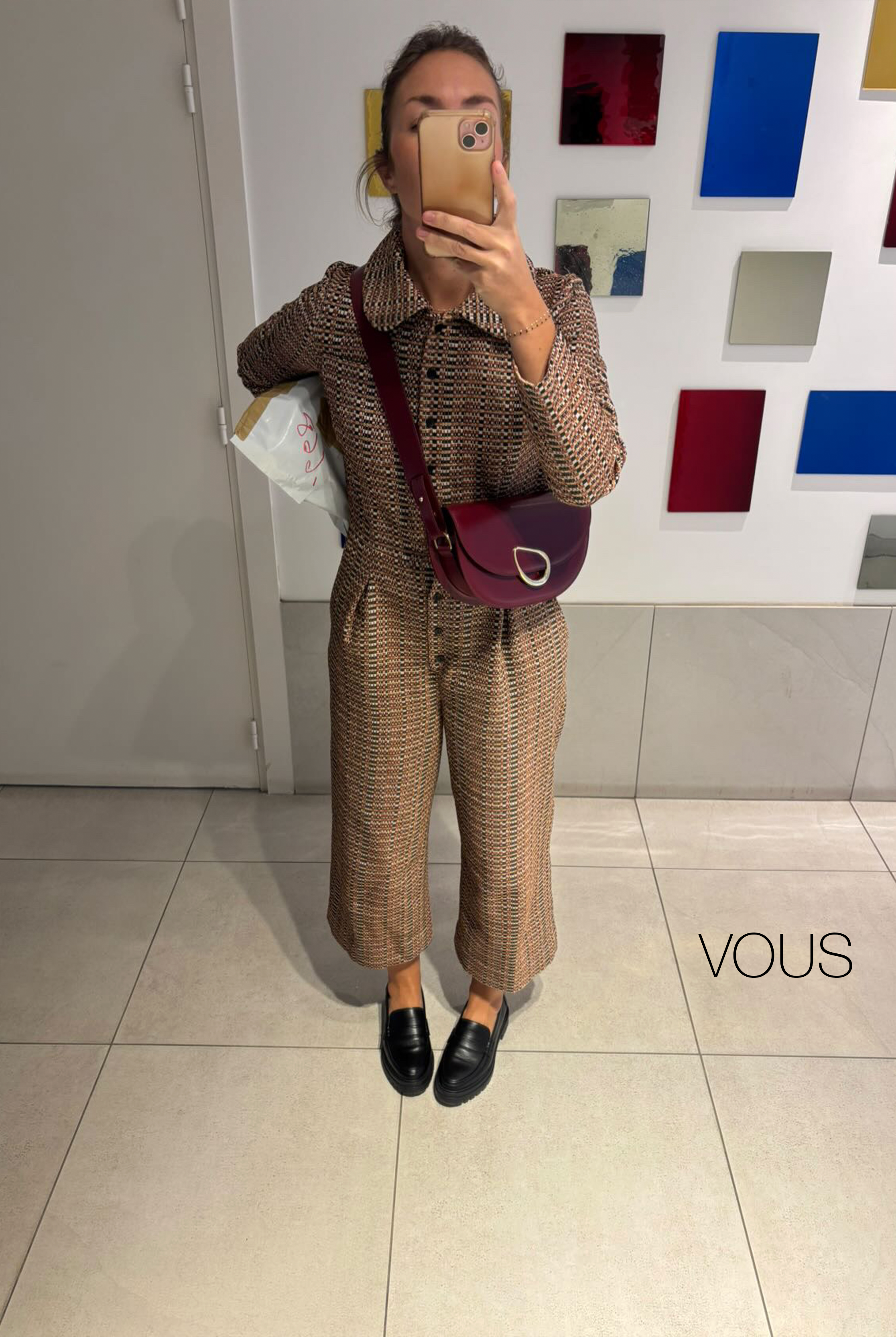 Combinaison Piccoli pied de poule