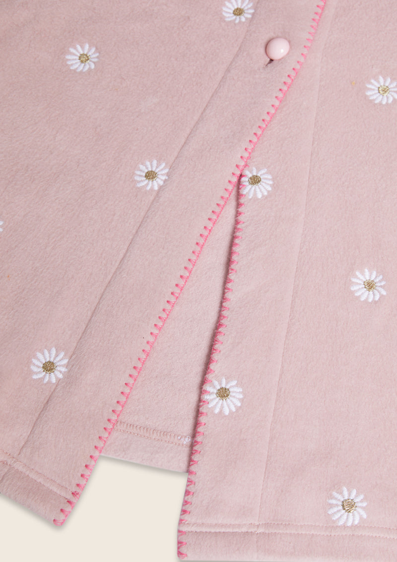Pink dressing gown