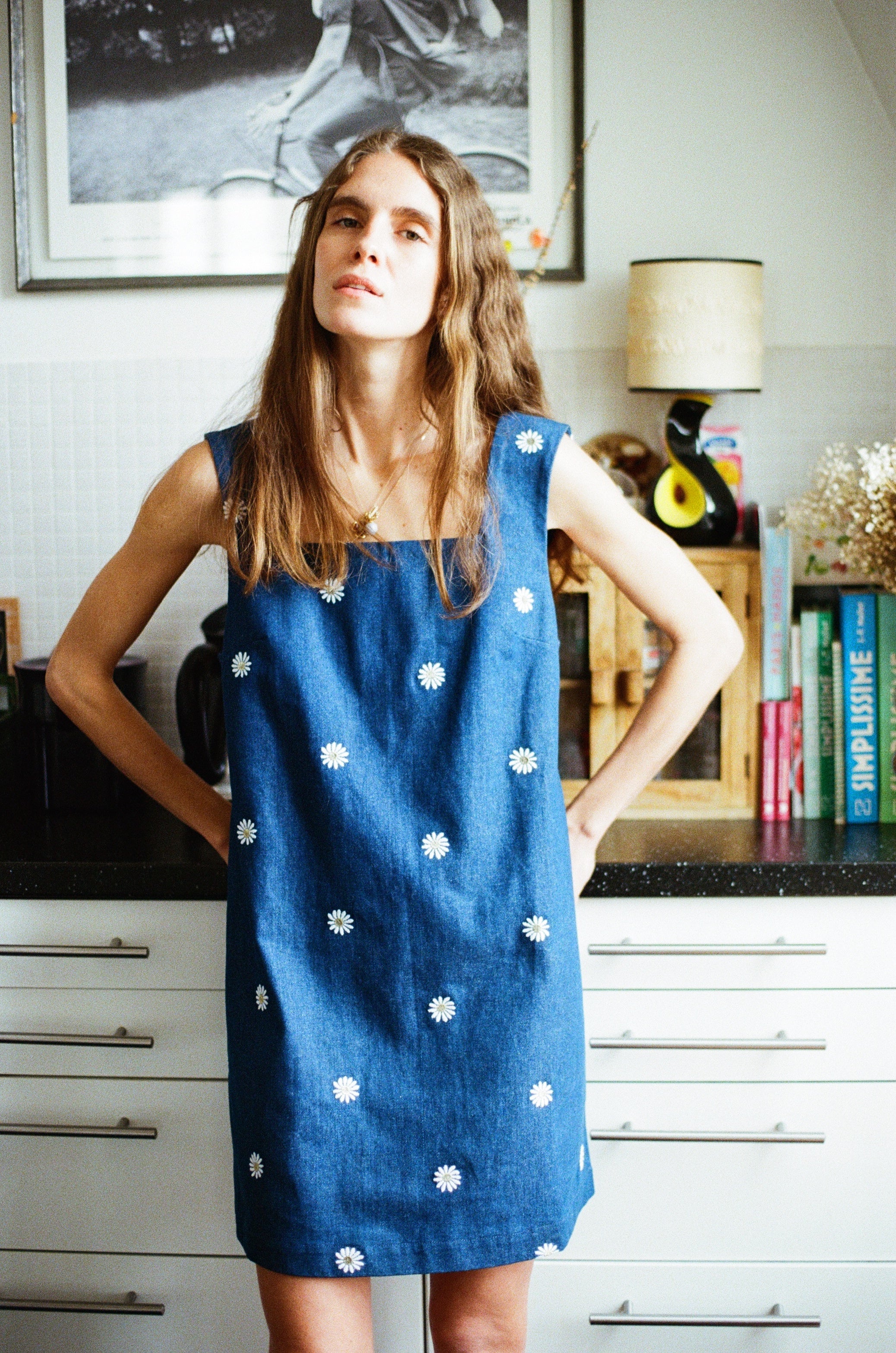 Robe Sixties écru