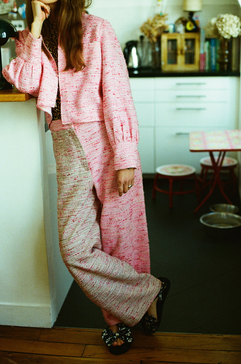 Two-tone tweed Romy pants