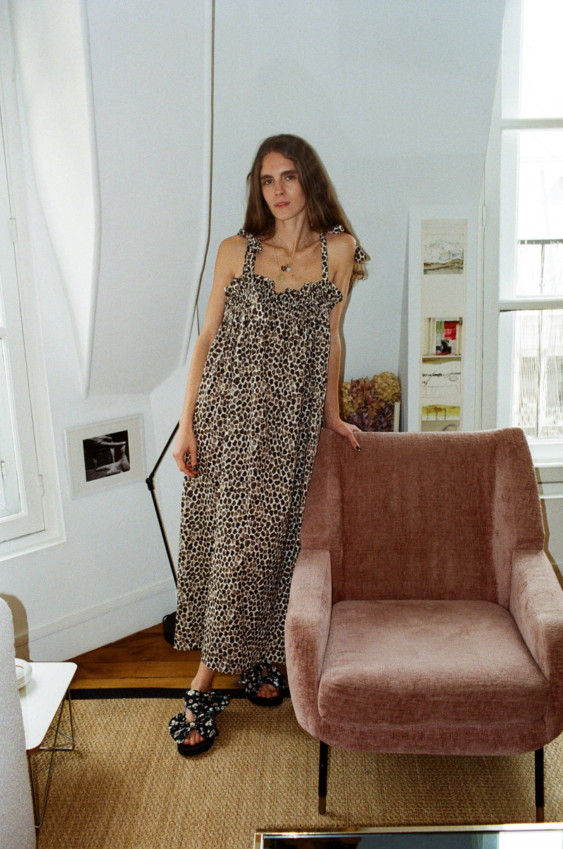 Robe Devendra Léopard