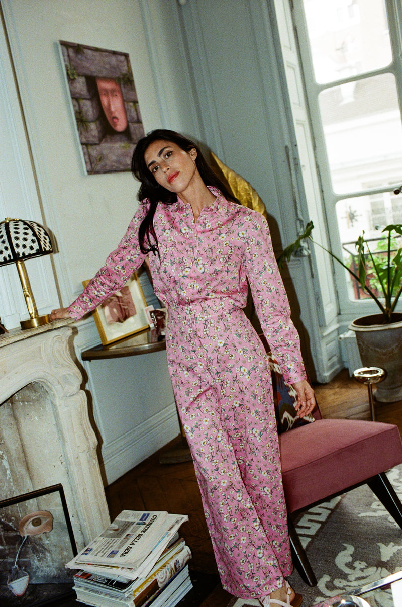 Pink liberty Vic shirt