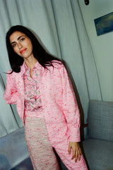 Two-tone tweed Romy pants