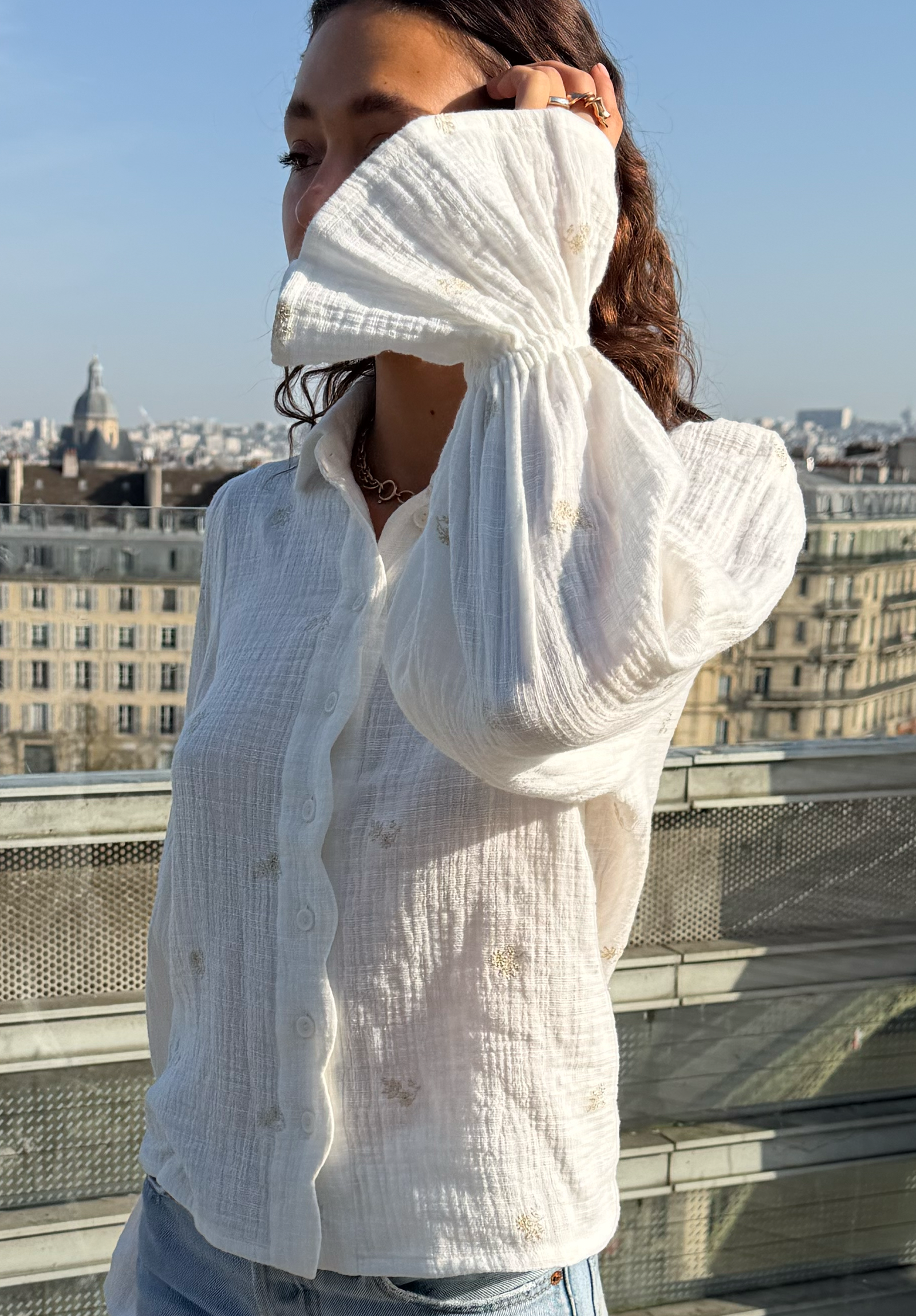 Chemise Gypsy blanche