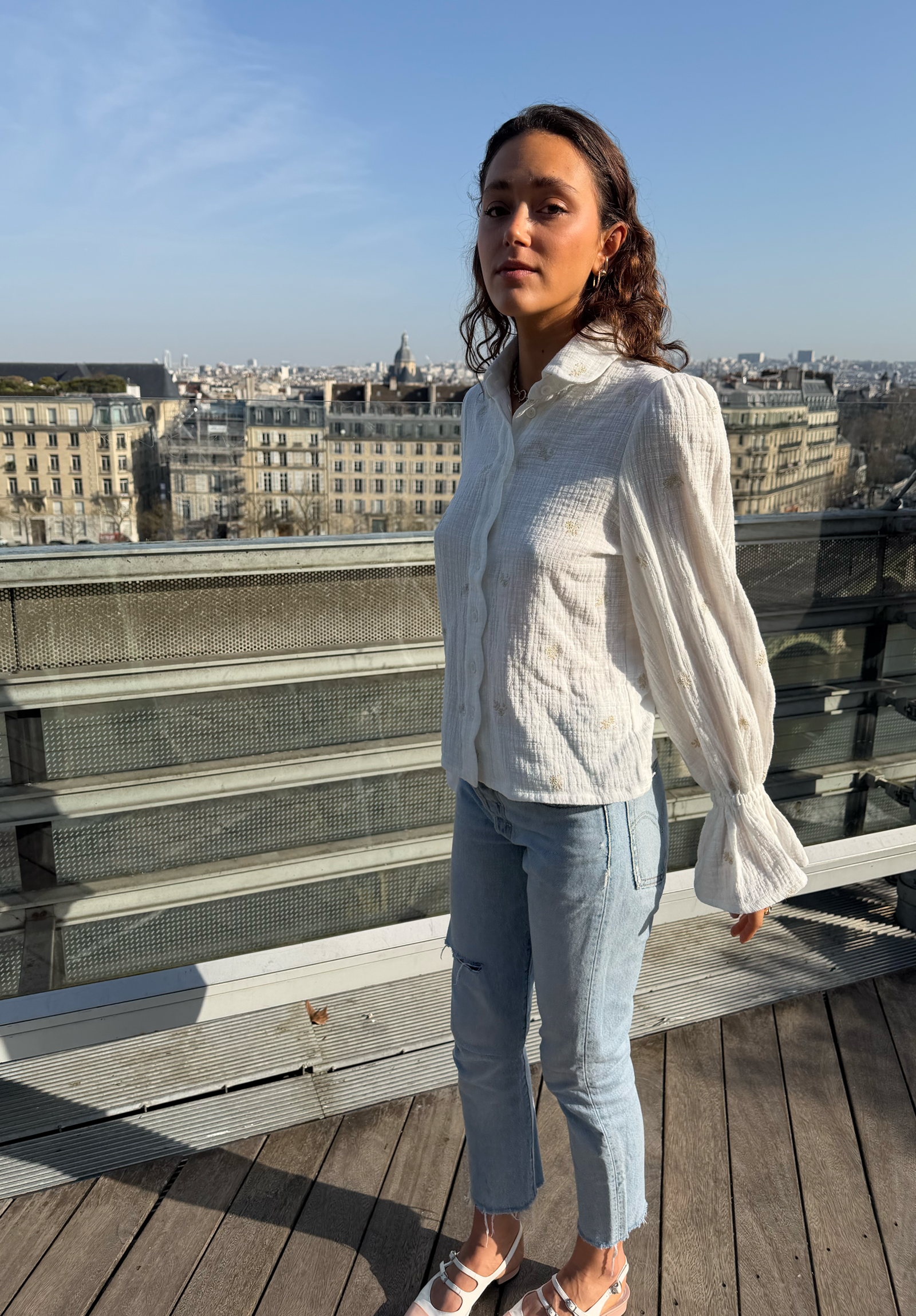 Chemise Gypsy blanche