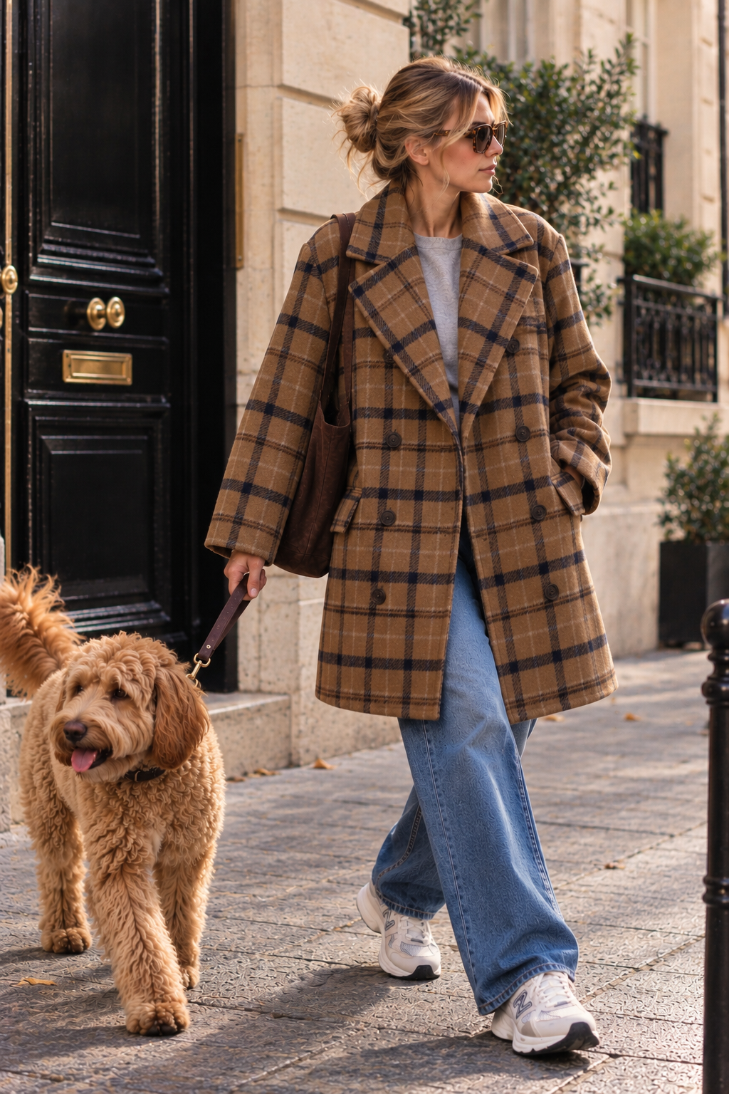 Manteau Mastroianni tartan