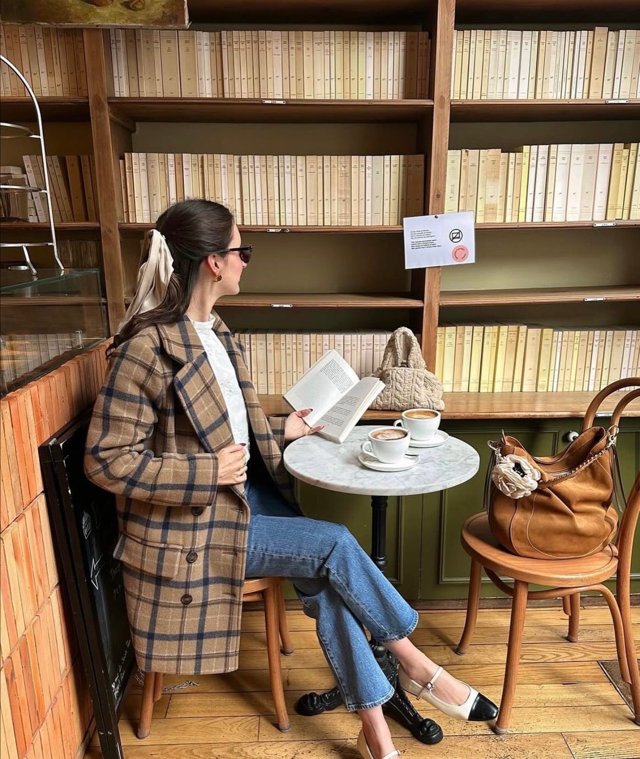 Manteau Mastroianni tartan