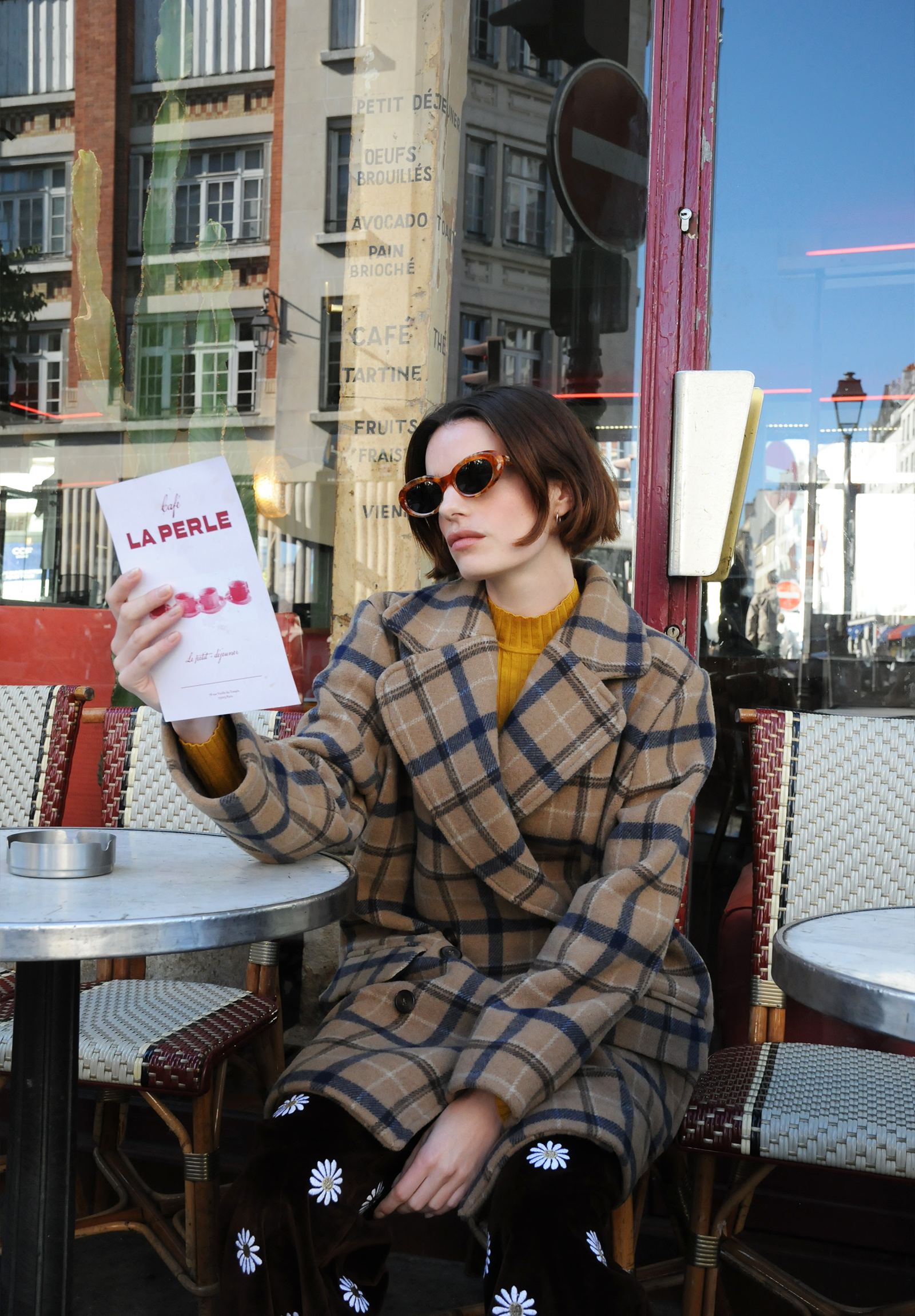 Manteau Mastroianni tartan