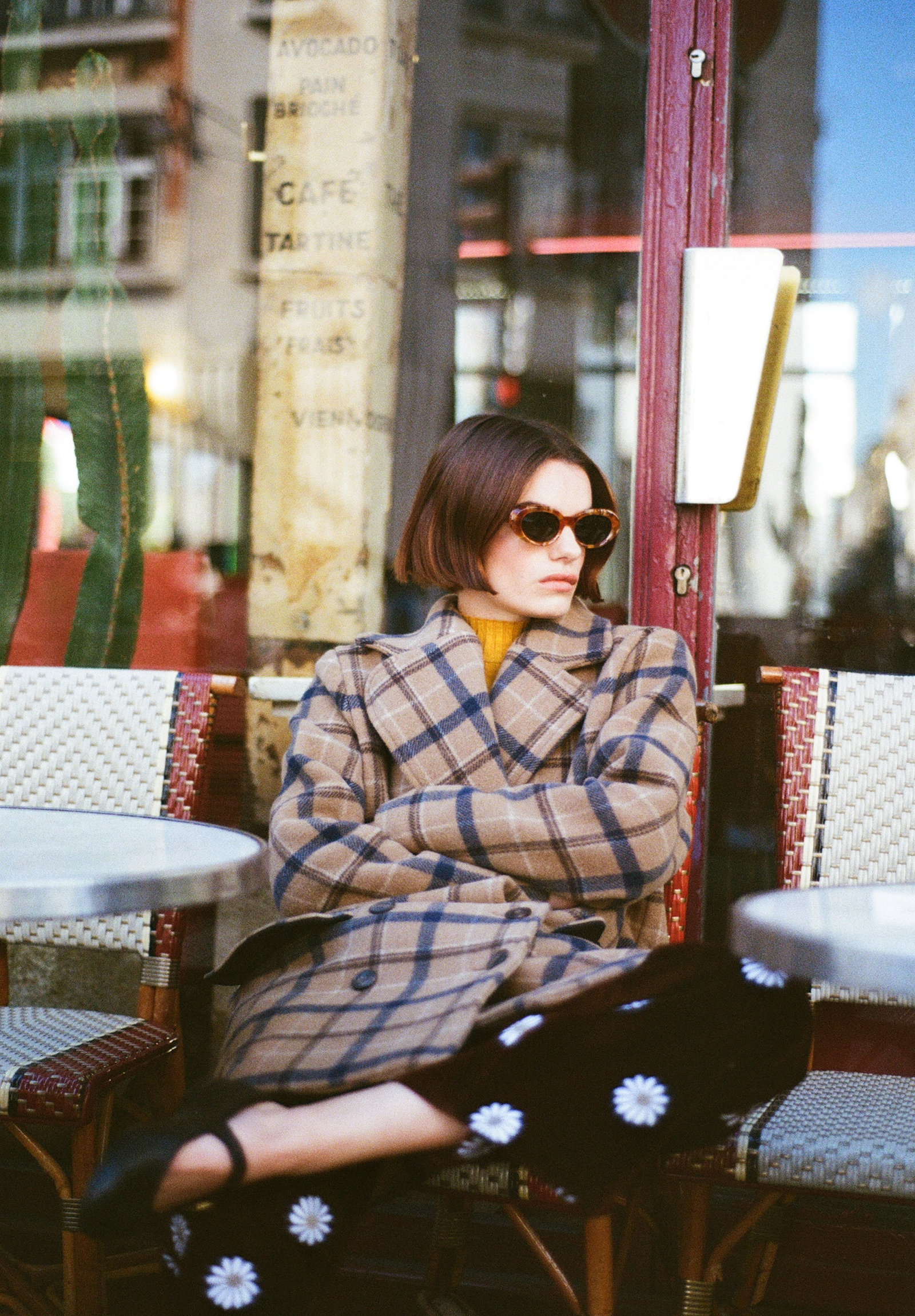 Manteau Mastroianni tartan