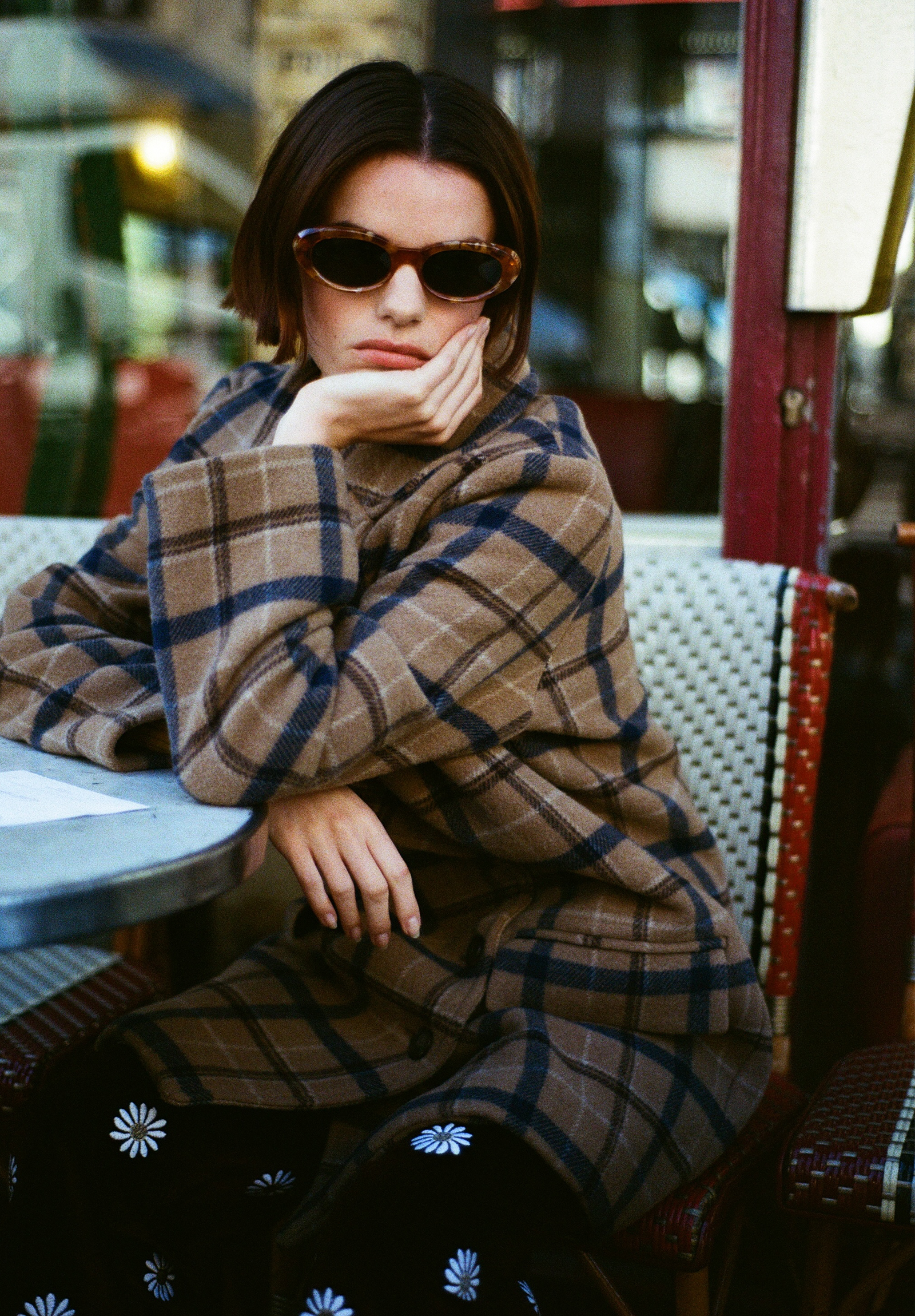 Manteau Mastroianni tartan