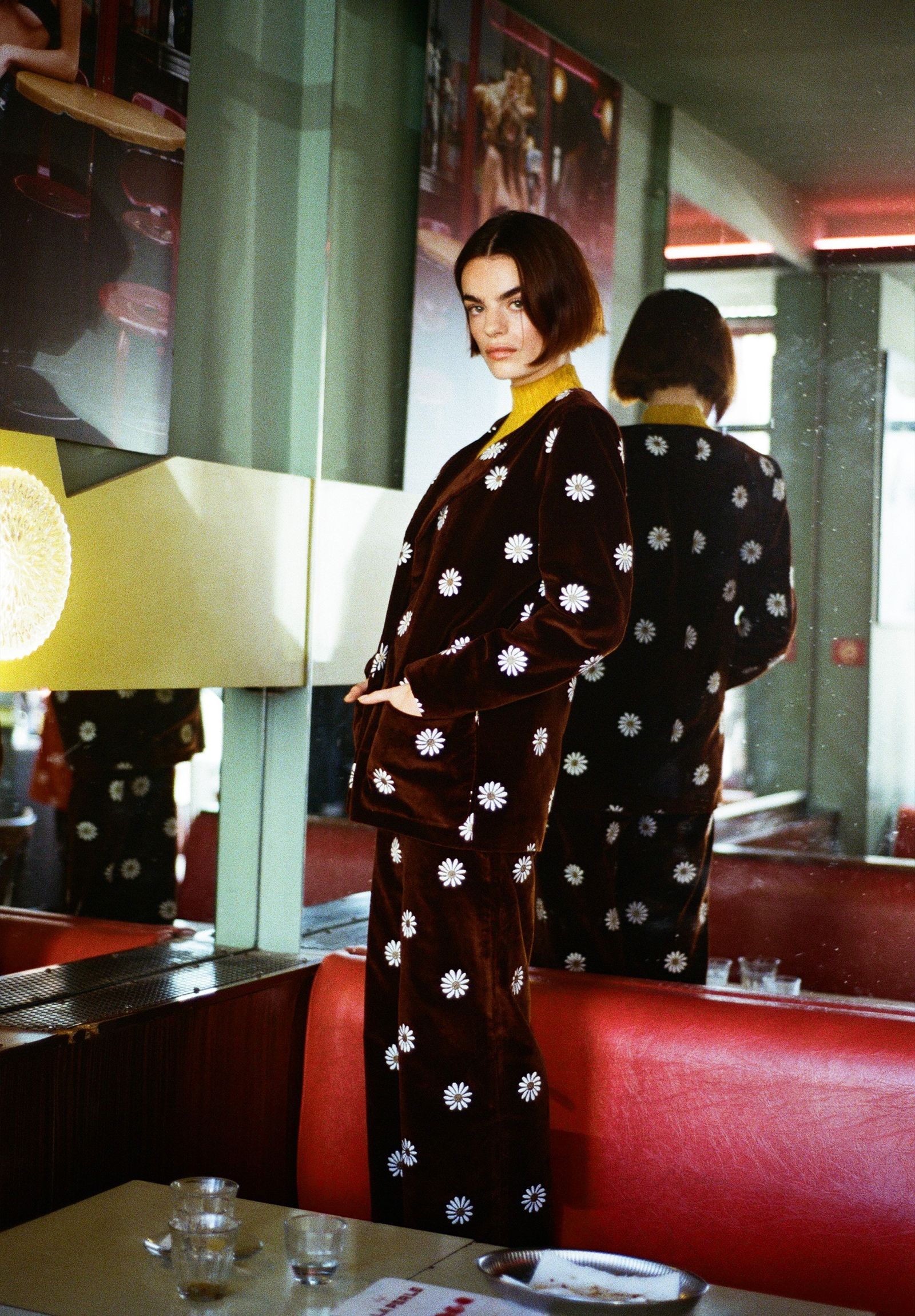 Pantalon Romy chocolat