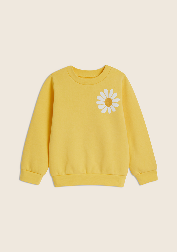 Children's yellow sweatshirt