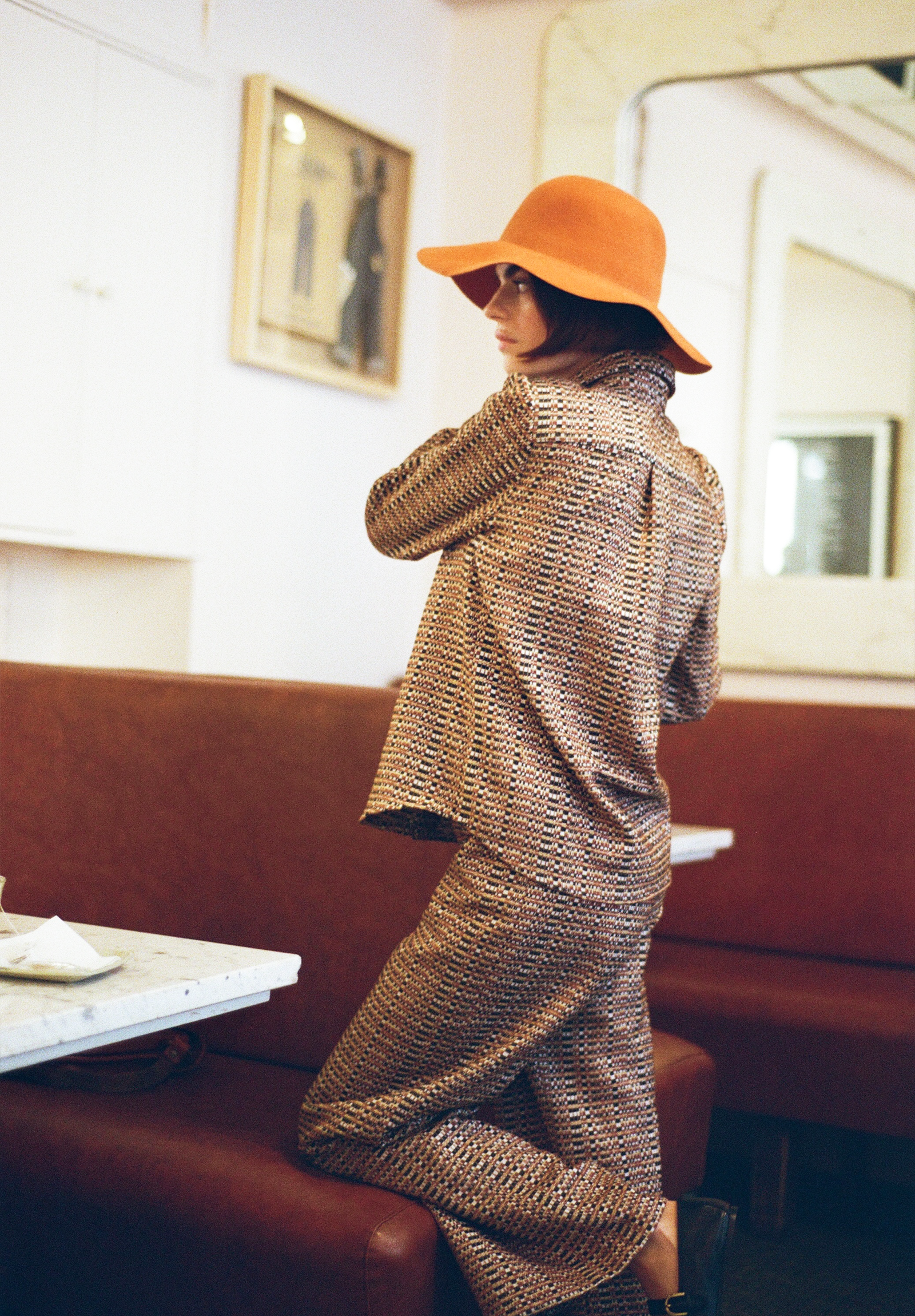 Pantalon Romy pied de poule