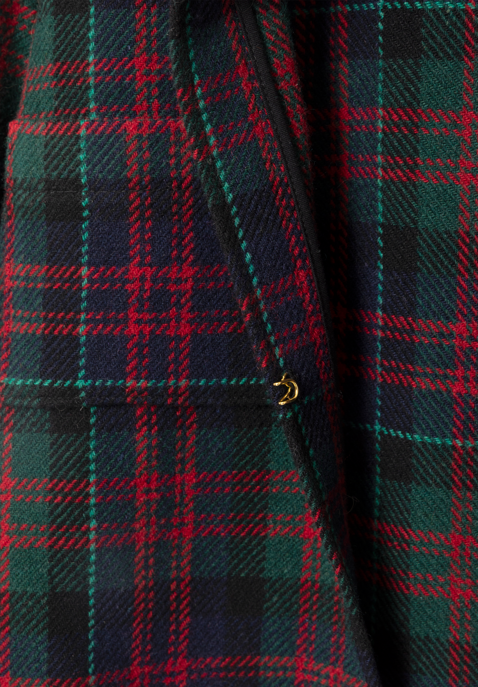 Veste Flower Girl tartan écossais