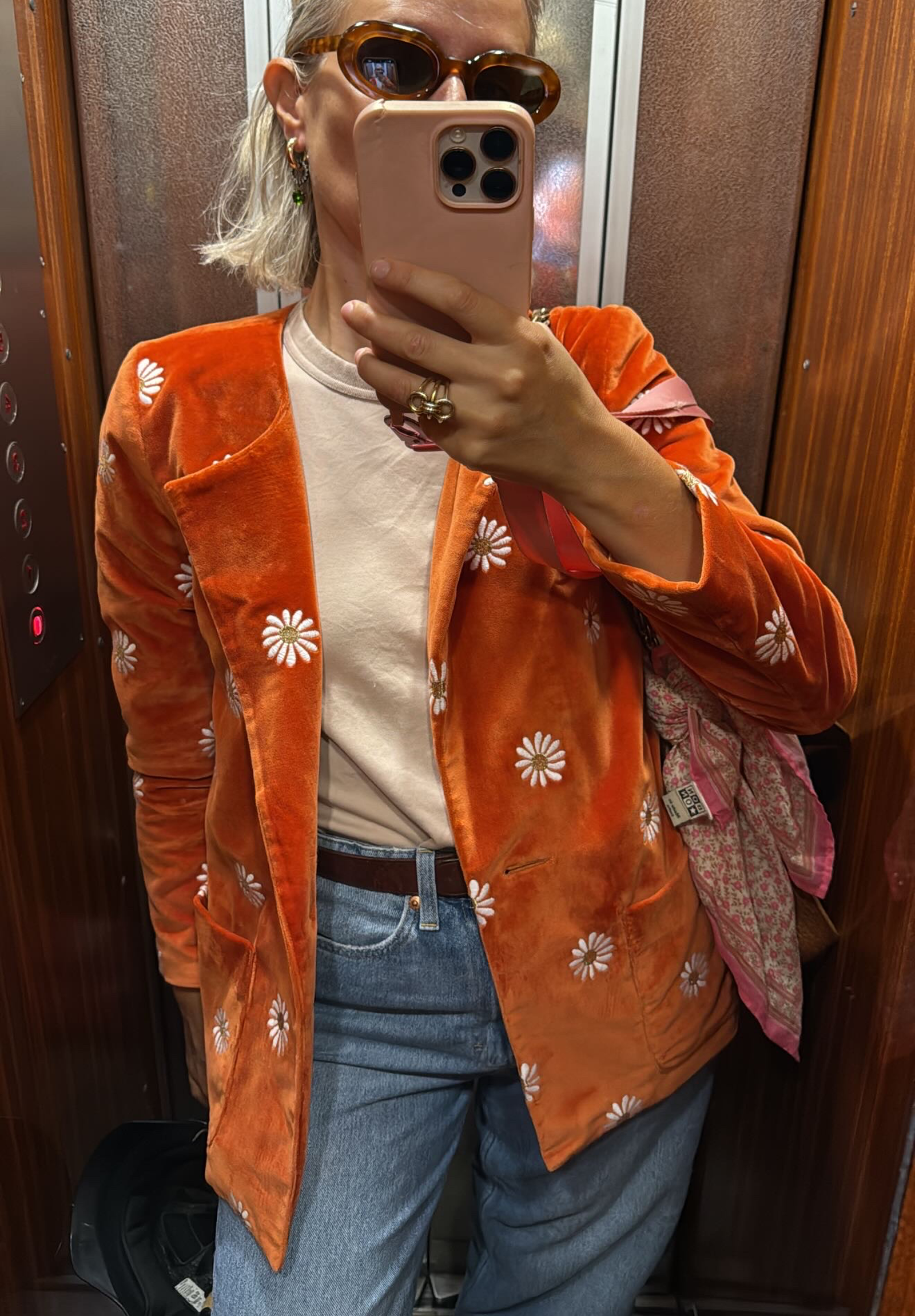 Veste Yoko orange