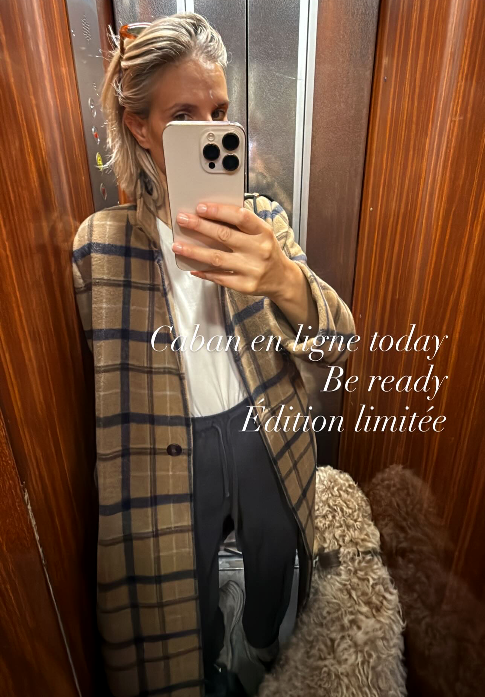 Manteau Léo tartan