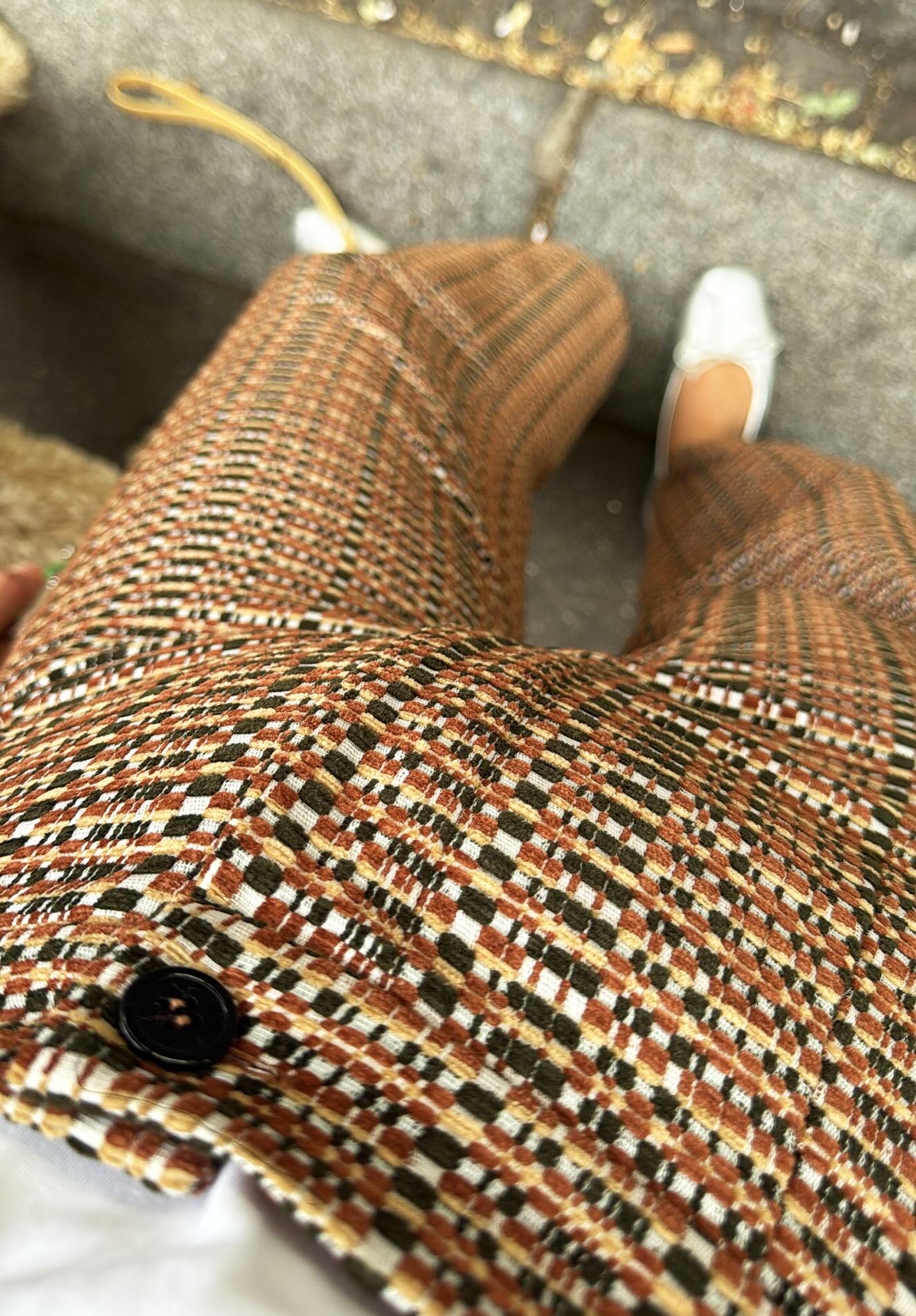 Pantalon Romy pied de poule
