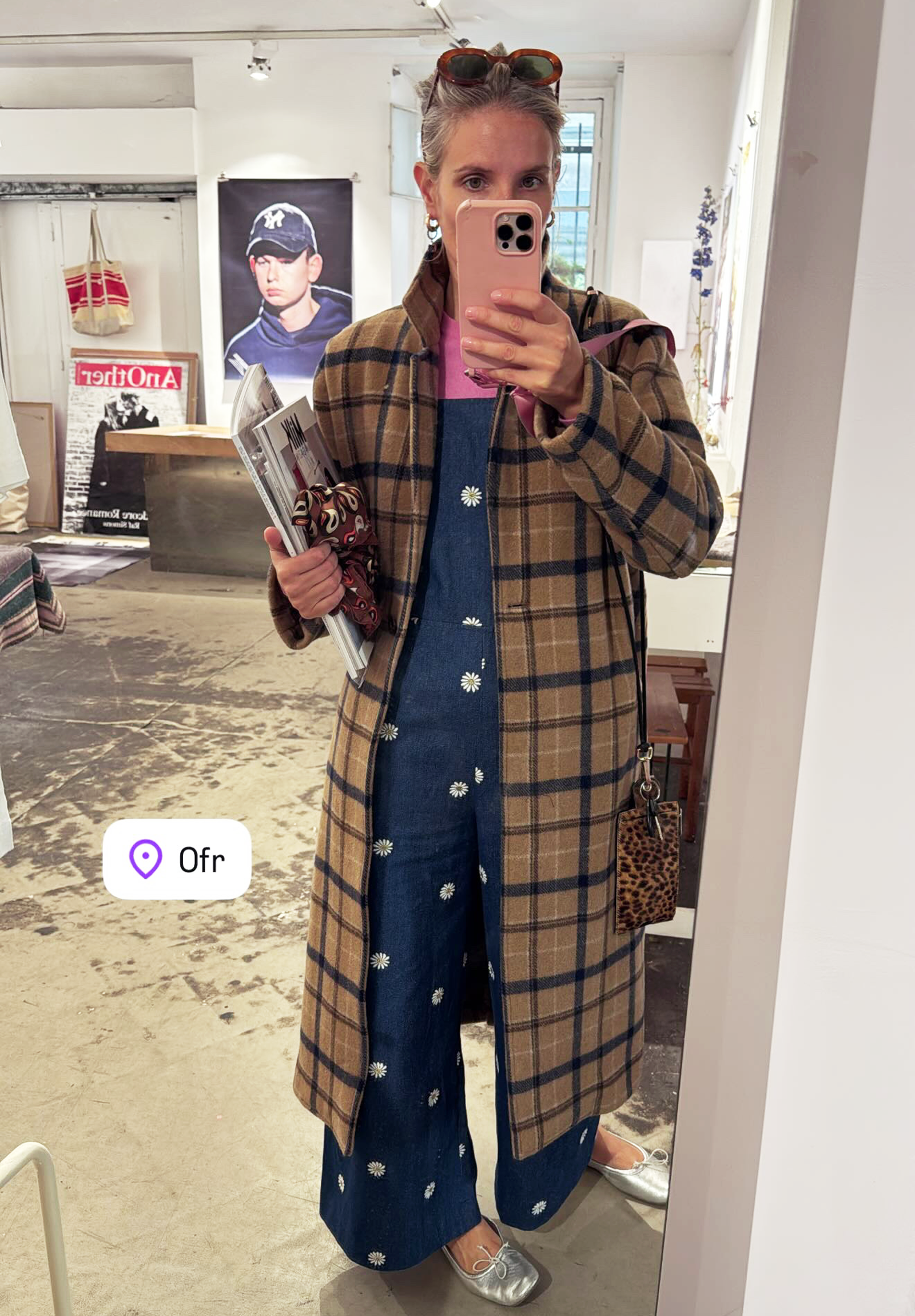 Manteau Léo tartan