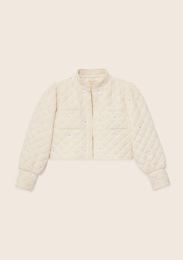 Ecru Flower girl jacket