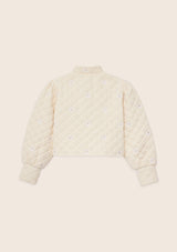 Ecru Flower girl jacket