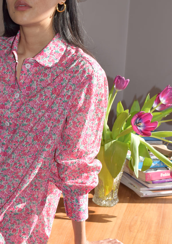 Robe chemise Chloé liberty