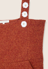 Sixties ocher jumpsuit