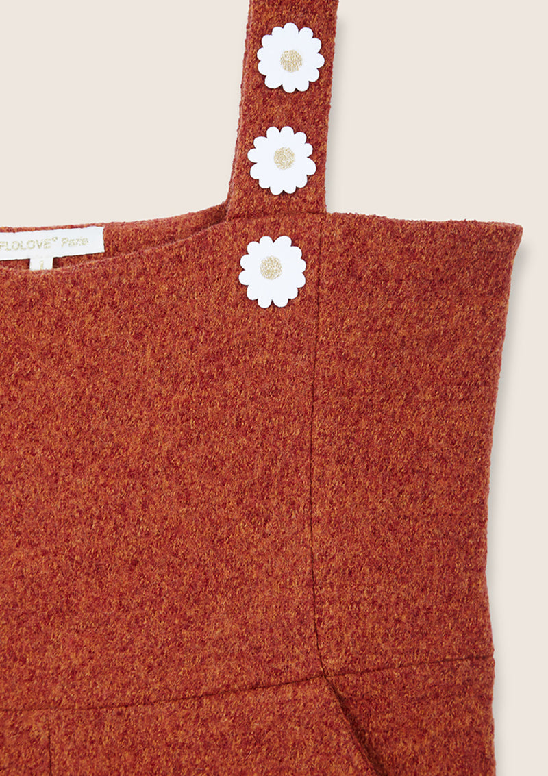 Sixties ocher jumpsuit