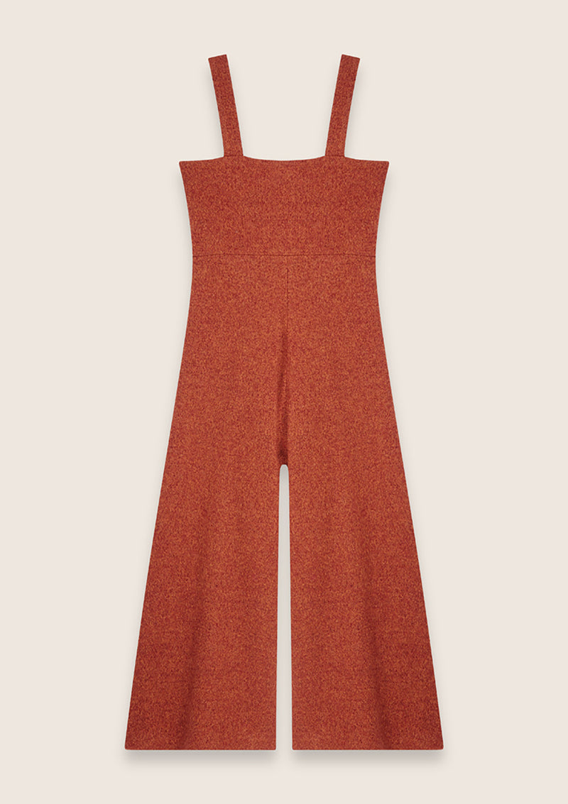 Sixties ocher jumpsuit