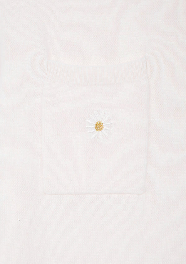 Off-white cashmere
